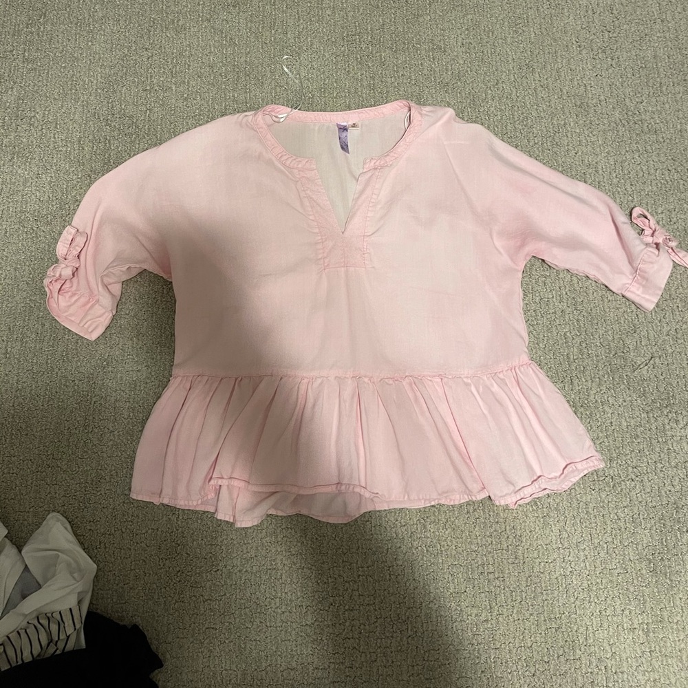Pink blouse